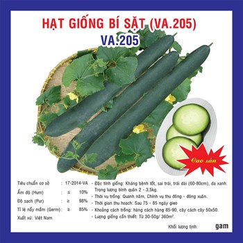 Hạt giống Bí xanh ( Bí sặt )