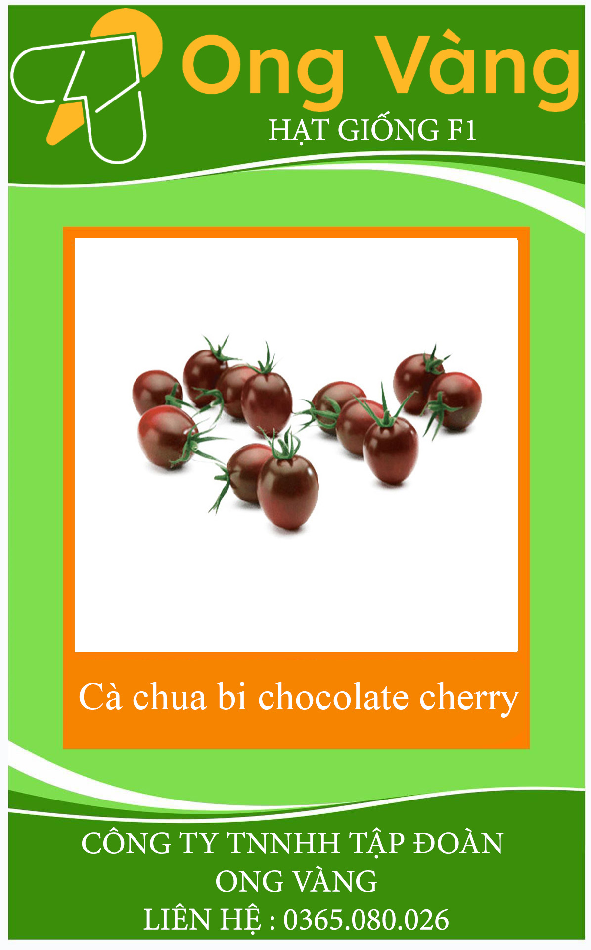 Hạt giống cà chua bi chocolate cherry
