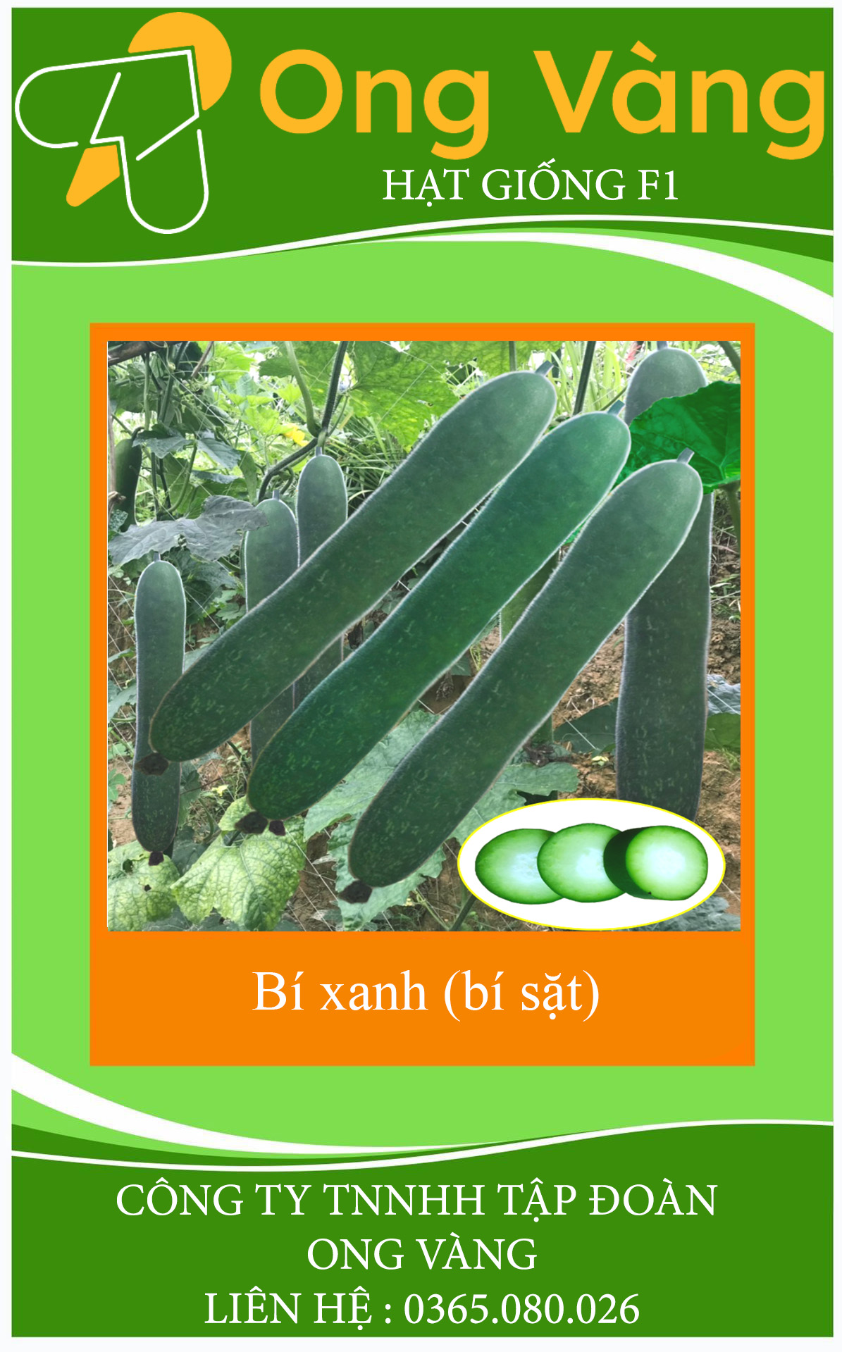 Hạt giống Bí xanh ( Bí sặt )