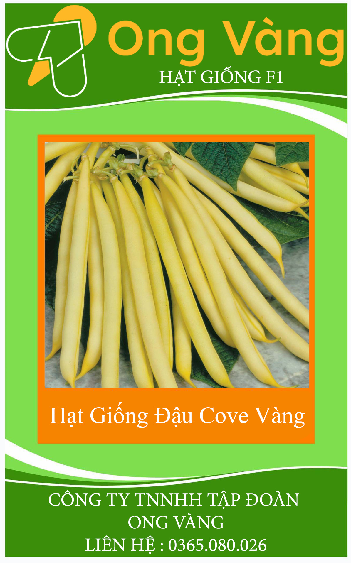 Hạt Giống Đậu Cove Vàng